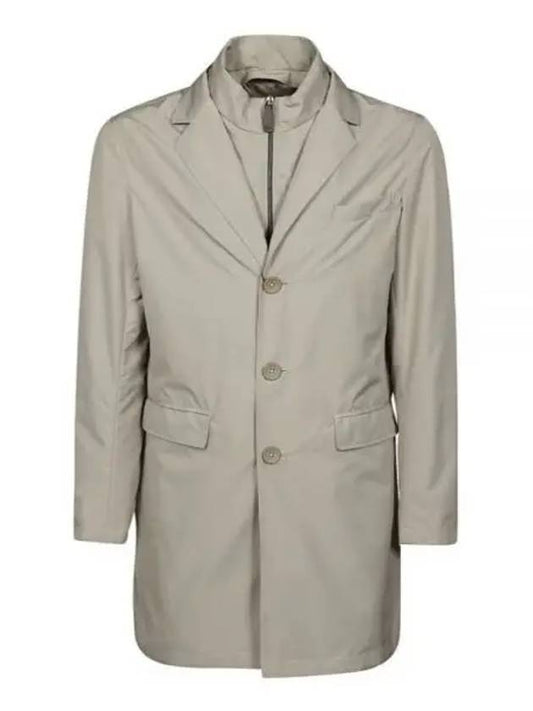 Layered Shell Single Coat Beige - HERNO - BALAAN 2