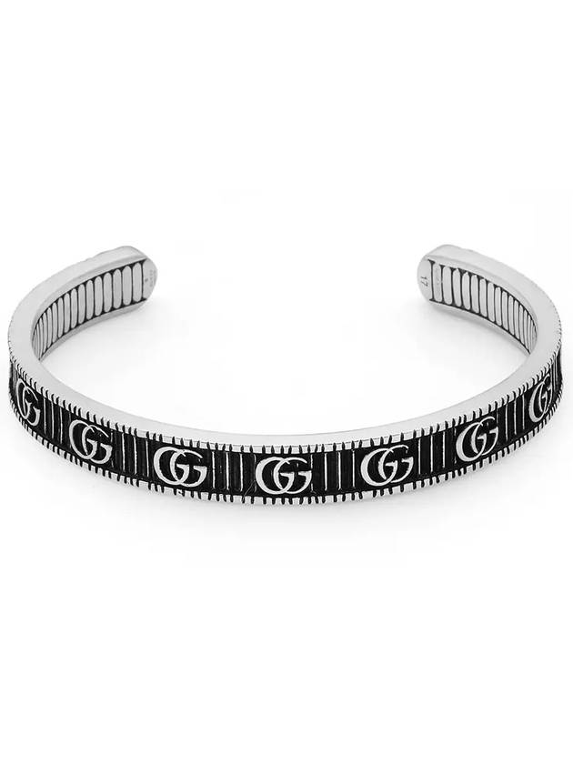 Marmont GG Detail Cuff Bracelet Silver YBA551903001 - GUCCI - BALAAN 4