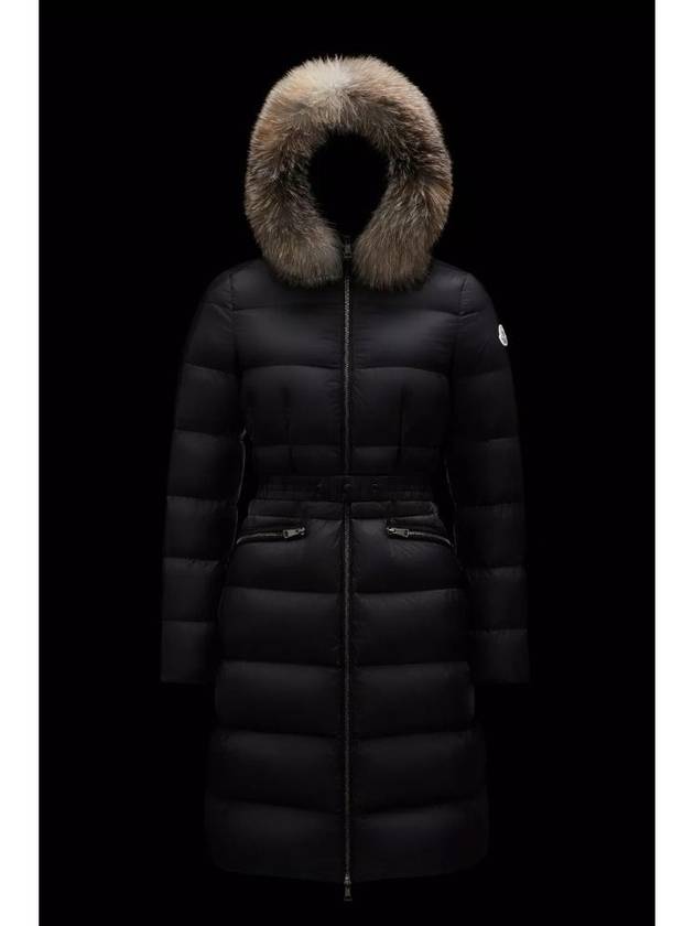 Boedic Long Down Padding Black - MONCLER - BALAAN 3