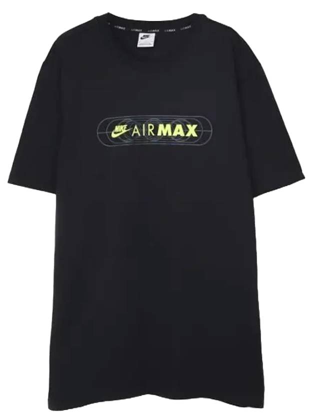 Sportswear Air Max Graphic Short Sleeve T-Shirt Black - NIKE - BALAAN 1