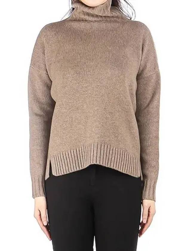 Wool Turtleneck Dove Grey - MAX MARA - BALAAN 2