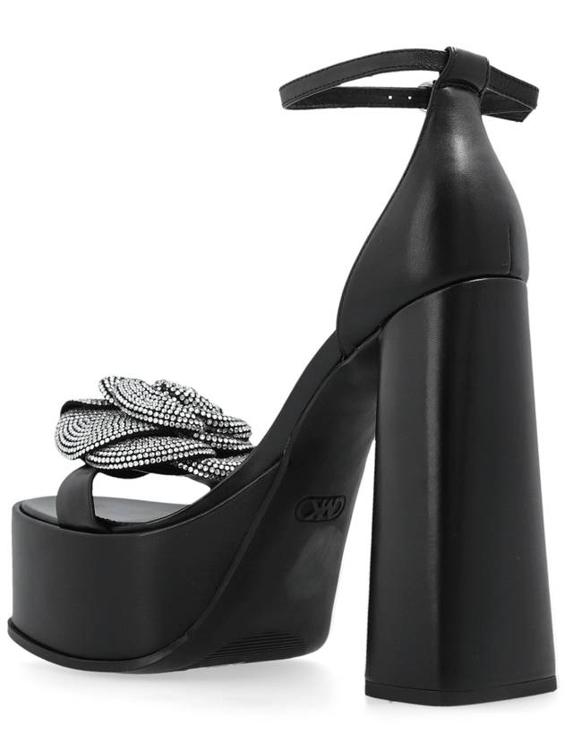 Michael Michael Kors Platform Sandals Elodie, Women's, Black - MICHAEL KORS - BALAAN 5