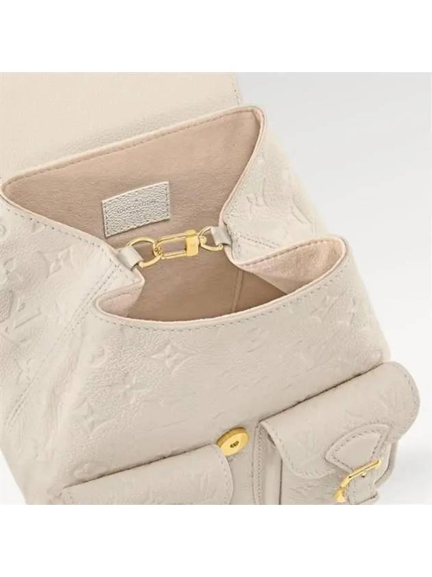 Backup Monogram Empreinte Backpack Cream - LOUIS VUITTON - BALAAN 5