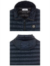 Wappen Patch Ripstone Nylon Padding Vest Navy - STONE ISLAND - BALAAN 6