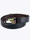 Square G Buckle Reversible Belt Black - GUCCI - BALAAN 2