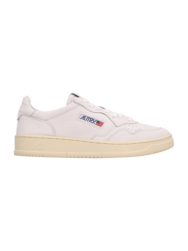 Medalist Goatskin Low Top Sneakers White - AUTRY - BALAAN 2