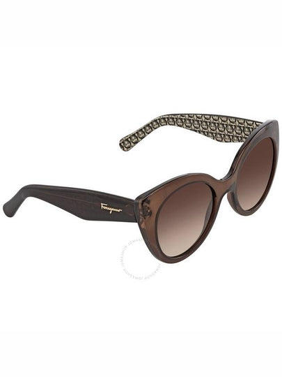 Salvatore Ferragamo Brown Gradient Butterfly Ladies Sunglasses SF964S 210 54 - SALVATORE FERRAGAMO - BALAAN 2