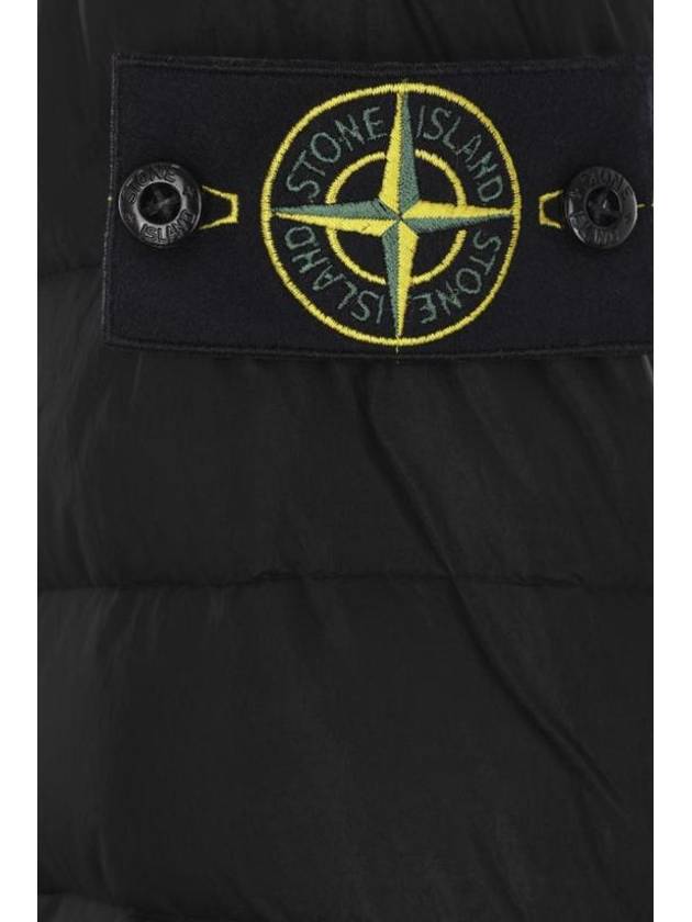 Kids Loom Woven Chambers R-Nylon Down Padding Navy - STONE ISLAND - BALAAN 3