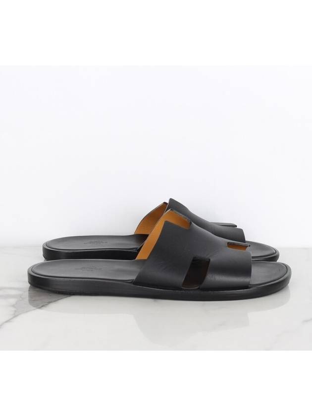 Men s Izmir Slippers Black 43 5 285 - HERMES - BALAAN 7