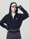 Doyou Know MC Women s Hooded Zip up Line Color Scheme Navy Cardigan DO6242KT19 1 - DOYOUKNOWMC GOLF WEAR - BALAAN 3