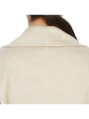 Umido Cashmere Single Coat Ivory - MAX MARA - BALAAN 10