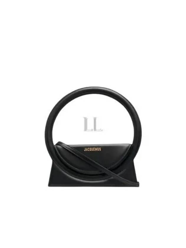 Le Sac Rond Circle Purse Tote Bag Black - JACQUEMUS - BALAAN 2