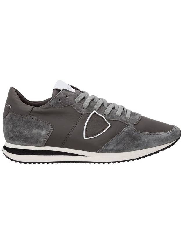 TRPSuede Low Top Sneakers Gray - PHILIPPE MODEL - BALAAN 1