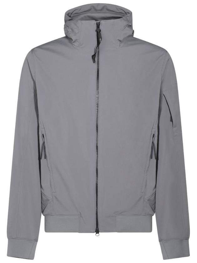 Nylon Hooded Jacket Grey - CP COMPANY - BALAAN 1