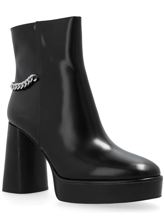 Michael Michael Kors Platform Ankle Boots Carlisle, Women's, Black - MICHAEL KORS - BALAAN 4