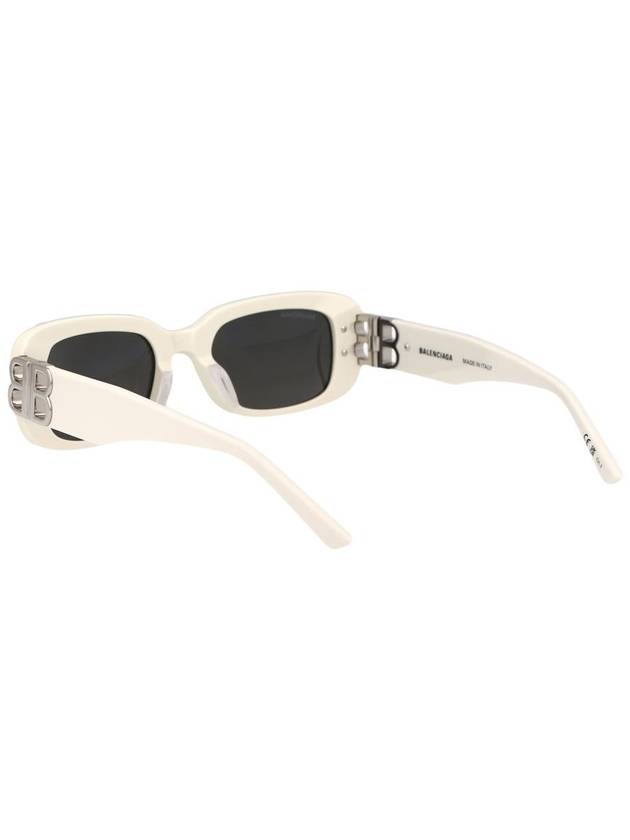 Eyewear Rectangle Acetate Sunglasses White - BALENCIAGA - BALAAN 5