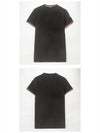 Arm Logo Round Short Sleeve T-Shirt Black - MONCLER - BALAAN 5