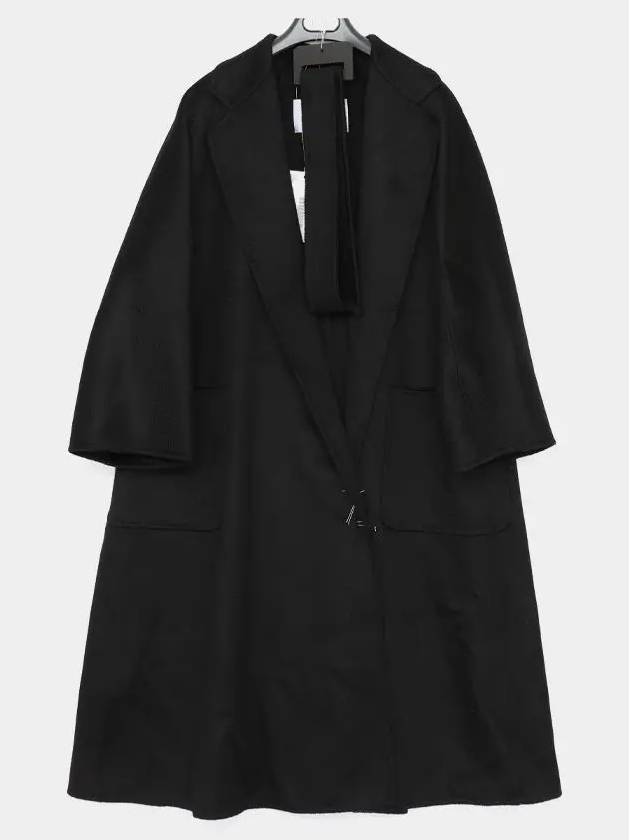 Ludmilla Belt Single Coat Black - MAX MARA - BALAAN 3