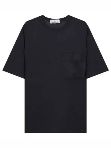 Organic cotton bag logo T shirt - STONE ISLAND - BALAAN 1