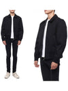 Men's Soho Heritage Harrington Bomber Jacket Black - BURBERRY - BALAAN 3