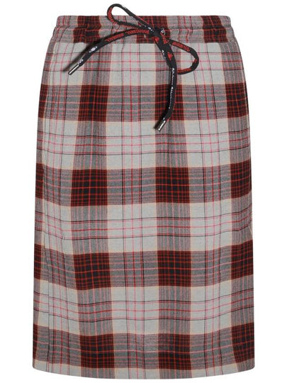 Kilt Check Midi A-Line Skirt Red - VIVIENNE WESTWOOD - BALAAN 2