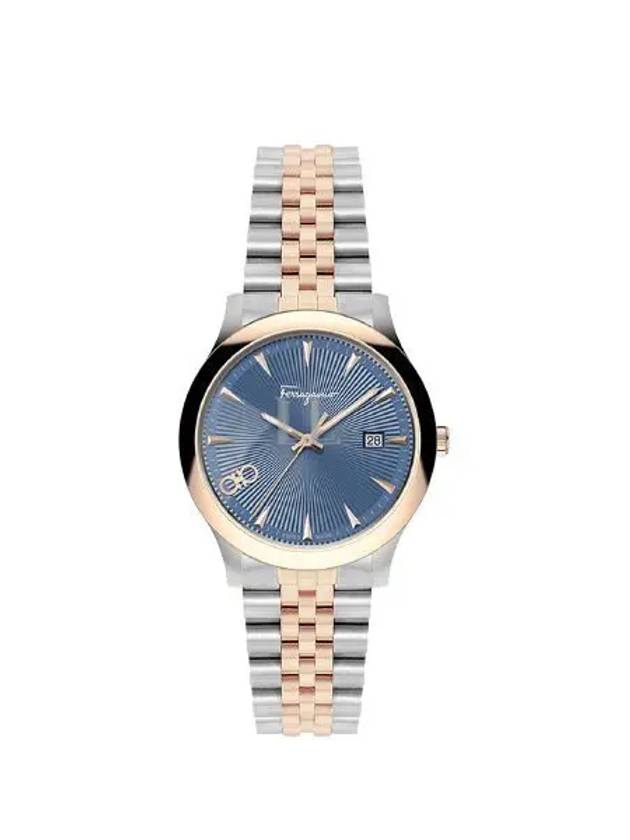 Men's Duo 40mm Watch Blue - SALVATORE FERRAGAMO - BALAAN 2