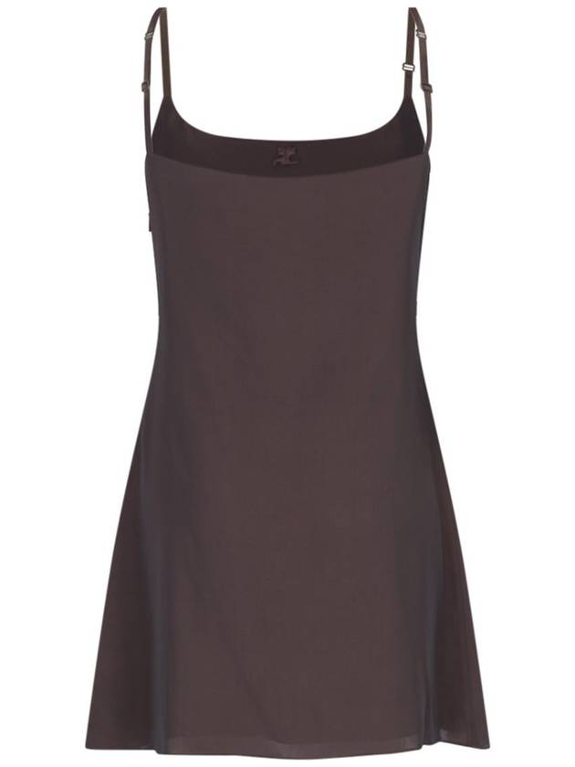 Midi One Piece 323CRO236VI00421053 Brown - COURREGES - BALAAN 4