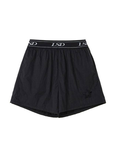 Runway LSD Logo Nylon Shorts Black - ULKIN - BALAAN 2