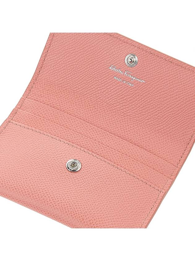 Vara Bow Card Wallet Coral - SALVATORE FERRAGAMO - BALAAN 9