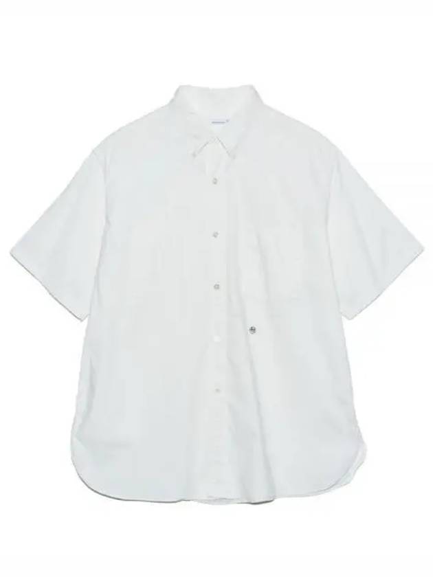 NANAMI AmiCA 24 Button Down Wind SS Shirt SUGS404 W Short Sleeve - NANAMICA - BALAAN 1