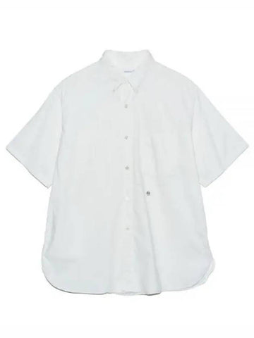 NANAMI AmiCA 24 Button Down Wind SS Shirt SUGS404 W Short Sleeve - NANAMICA - BALAAN 1