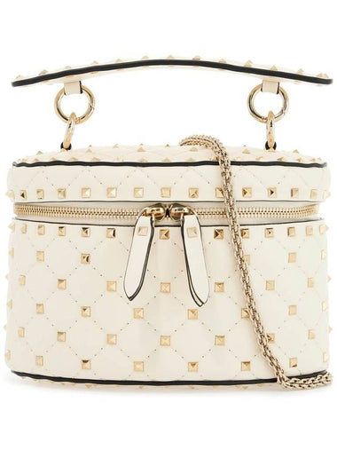 light ivory leather cylinder bag with chain - VALENTINO - BALAAN 1