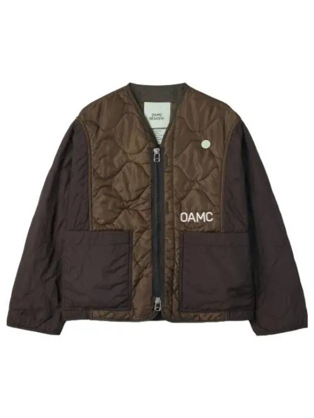 Rework zipper liner brown jumper jacket - OAMC - BALAAN 1