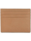 Triangle Logo Saffiano Card Wallet Caramel - PRADA - BALAAN 3