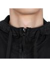 Cotton Twill Stretch Hooded Jacket Black - STONE ISLAND - BALAAN 8