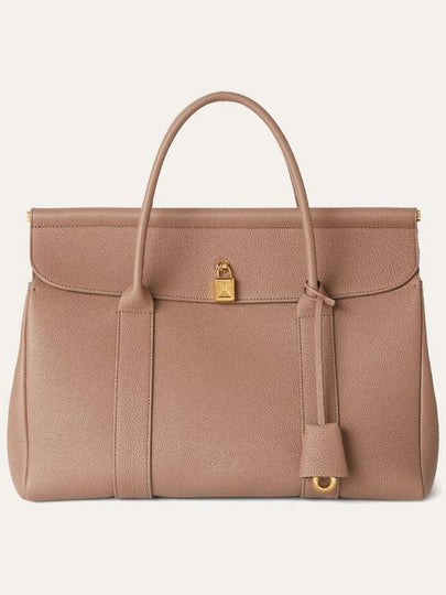 Loom L32 Grained Calfskin Tote Bag Fossil - LORO PIANA - BALAAN 2