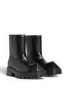 Rhino Leather Ankle Boots Black - BALENCIAGA - BALAAN 4