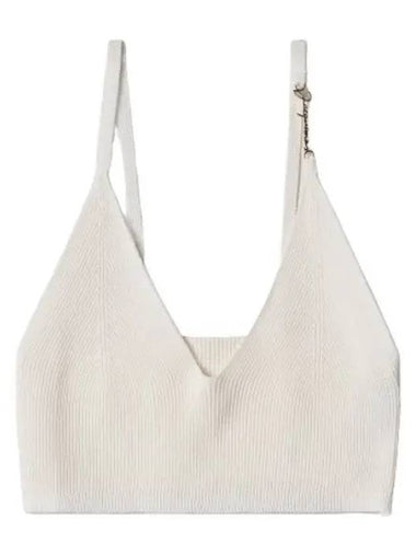 Jacquemus Le Bandeau Fralou Top White - JACQUEMUS - BALAAN 1