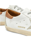 Superstar Brown Tab Sneakers White - GOLDEN GOOSE - BALAAN 4