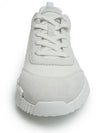 Bouncing Sneakers Mesh Suede Goatskin Blanc - HERMES - BALAAN 6