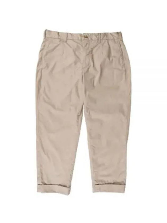 High Count Twill Andover Straight Pants Khaki - ENGINEERED GARMENTS - BALAAN 2