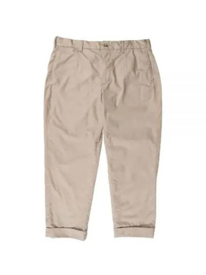 High Count Twill Andover Straight Pants Khaki - ENGINEERED GARMENTS - BALAAN 2