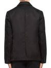 Re-Nylon Single Jacket Black - PRADA - BALAAN 6