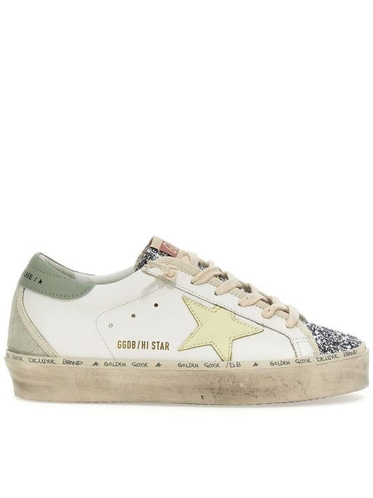 Hi Star High Top Sneakers White - GOLDEN GOOSE - BALAAN 2