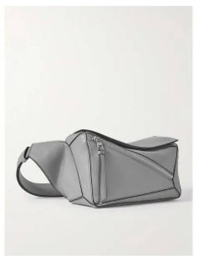 Puzzle Mini Calfskin Belt Bag Asphalt Grey - LOEWE - BALAAN 2