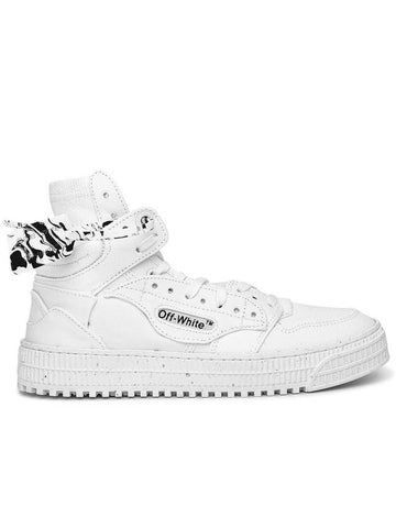 Men's Off-Court High-Top Sneakers White - OFF WHITE - BALAAN.