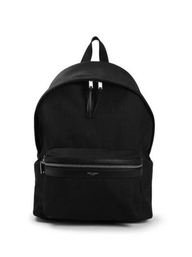 Signature City Backpack Black - SAINT LAURENT - BALAAN 1