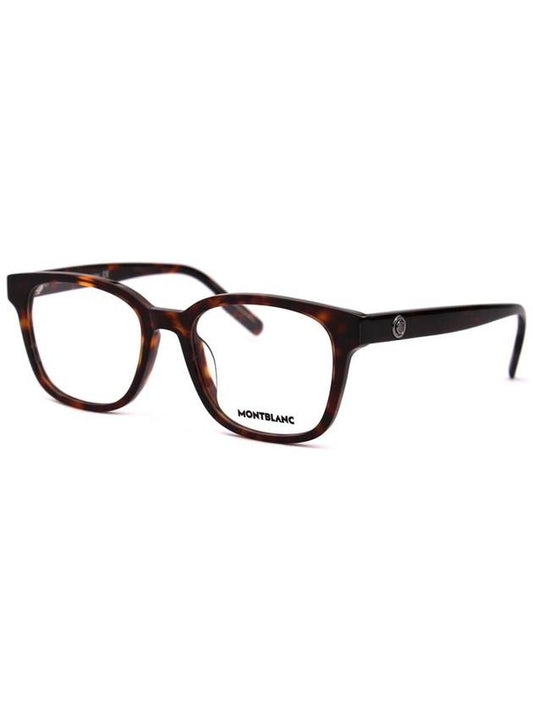 Eyewear Square Acetate Eyeglasses Havana - MONTBLANC - BALAAN 2