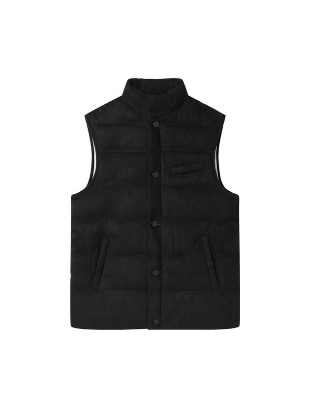 Suede Padding Vest Black - SOLEW - BALAAN 2