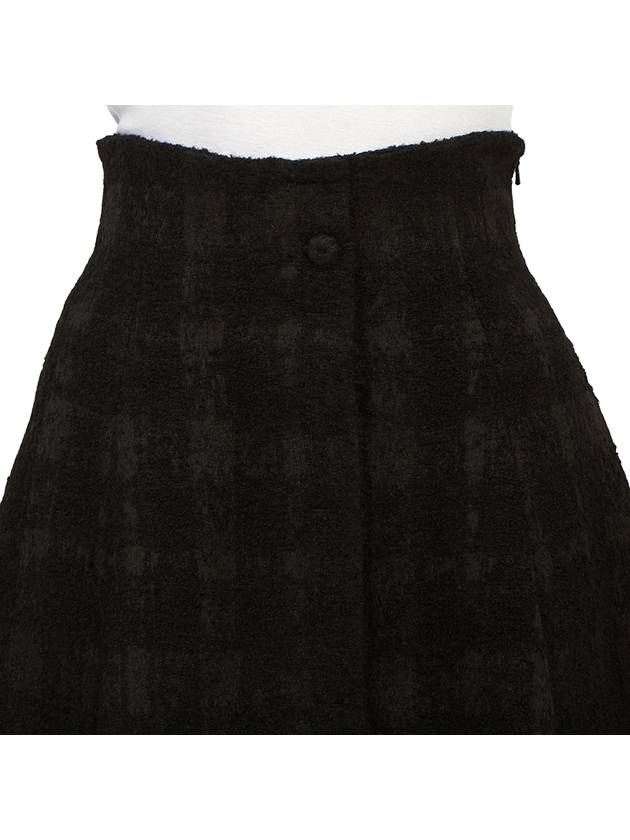 Short Skirt ROPX35064ARX184 001 BLACK - ROCHAS - BALAAN 9